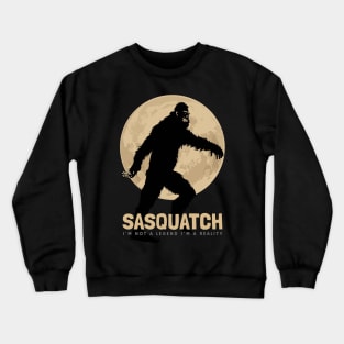 Sasquatch The Legend Cryptid from around the World Crewneck Sweatshirt